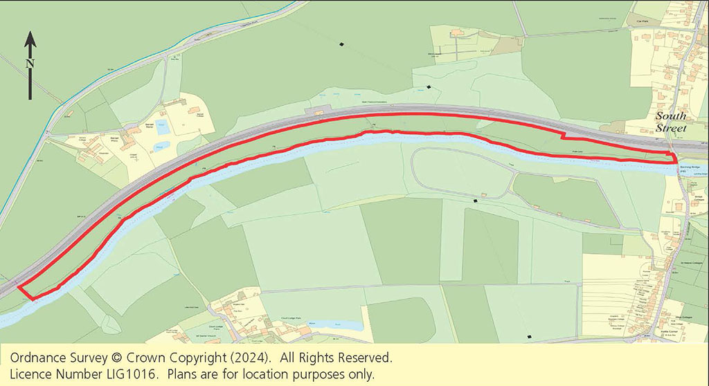 Lot: 37 - APPROXIMATELY 14 ACRES WITH RIVER FRONTAGE -